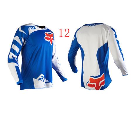 Sommar herr FOX downhill kläder cykel snabbtorkande andas långärmad T-shirt style 1 XL