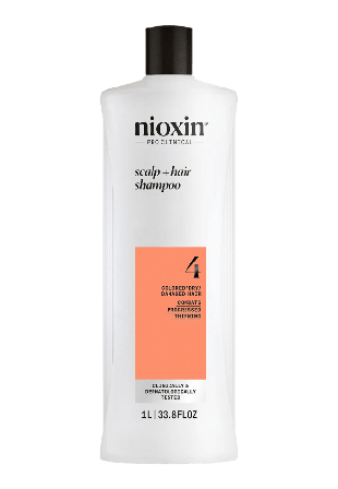 Nioxin System 4 Shampoo for Colored Thinning Hair Schampo Unisex 1L