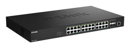 D-LINK 24 Ports 2.5Gbps PoE(90W)+ 4 Ports 10G SFP+ Managed Switch