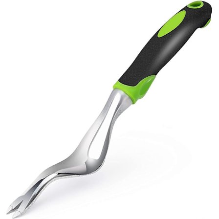 Grönt Lim Handtag Legering Låda Gräv Gräs Lös Jord Rot Startare Flytta Plantstartare Manuell Ogräsrensare Spade