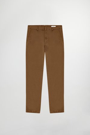 NN.07 Theo 1420 Chino Male Brown Organic Cotton