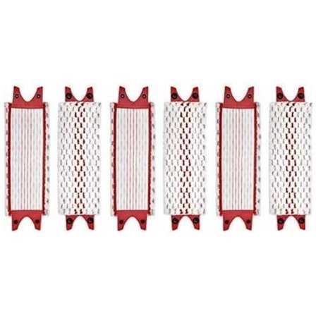 6-pack platta mikrofibermopphuvuden kompatibla med Vileda Ultramax..DEBUNS