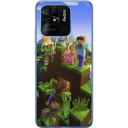 Yhteensopiva Puhelinkuori Xiaomi Xiaomi Redmi 10C MineCraft
