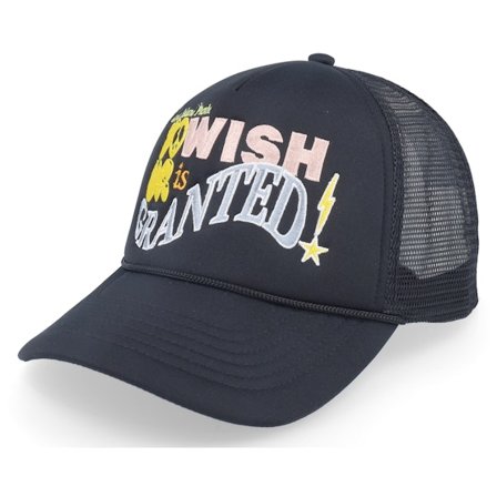 Coney Island Picnic - Svart trucker Caps - Wish Granted Black Trucker @ Hatstore