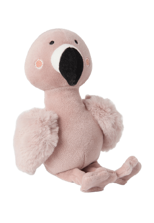 Å KIDS Gosedjur i velour GULLIS Mjukisdjur Rosa ONESIZE