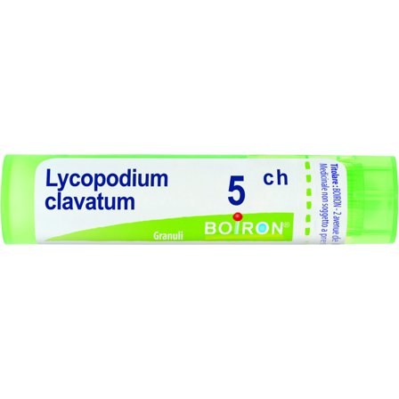 Boiron Lycopodium Clavatum 05Ch Tubo 80 Granuli 4g