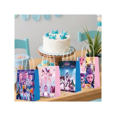 12 Witcher Jenter Gaveposer, Papirposer, Film & Anime Merchandise Tote Bags, Baby Første Bursdagsgaver, Bursdags Retur Gaveposer