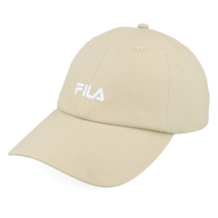 Fila - Beige Unconstructed Cap - Faridokt With Small Logo Irish Cream Dad Cap @ Hatstore
