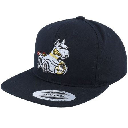 Kiddo Cap - Svart snapback Keps - Kids Dog Luxury Car Toddler Black Snapback @ Hatstore