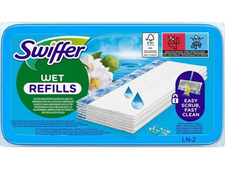 Swiffer Dammtrasa Floor wet wipes refill 20/fp - Lyreco - Städ och hygien - Städredskap - Dammvippor och intriörmoppar