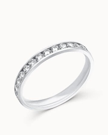 Smooth Ring for Her Olivia 950 Platinum 2MM - Engagement Rings & Wedding Rings from Vanbruun