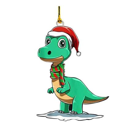 Jul Dinosaurie Ornament Julgran Dinosaur hänge 5 5