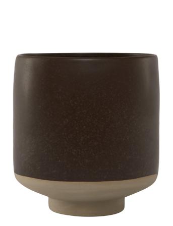 Hagi Pot Home Decoration Flower Pots Brun OYOY Living Design