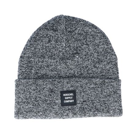 Herschel - Svart cuff Beanie - Abbott-Heather Black Cuff @ Hatstore