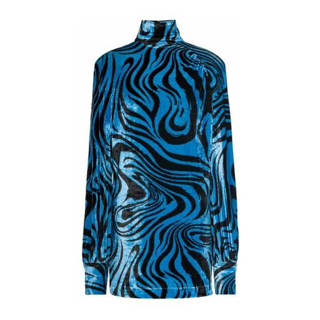 Philosophy di Lorenzo Serafini Short Dresses , Blauw , Dames , Maat: XS Casual jurken