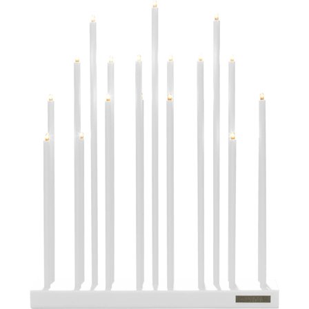 Lundgren & Strandberg - Adventstake Elflugan Grande kritHvit