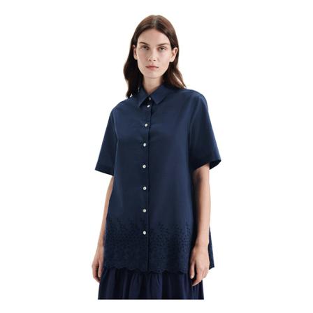 Seidensticker Blouse Regular fit , Blauw , Dames , Maat: XS