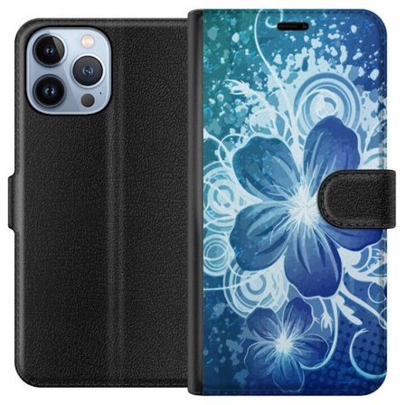 Kompatibelt Plånboksfodral till Apple Apple iPhone 13 Pro Max Blomma