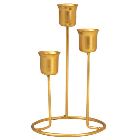 Dekorativ lysestage, romantisk atmosfære skabt af fyrfadsstager med vintage og udsøgt fornemmelse