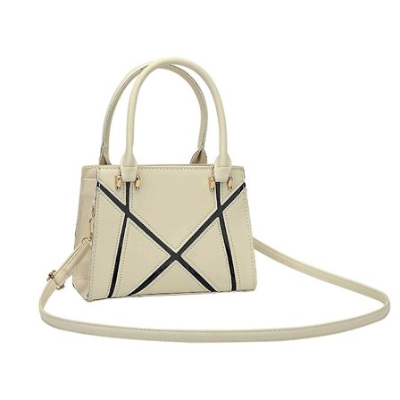 Dam axelväska Retro Klassisk Handväska Pu Läder Koppling Väska Med Dragkedja