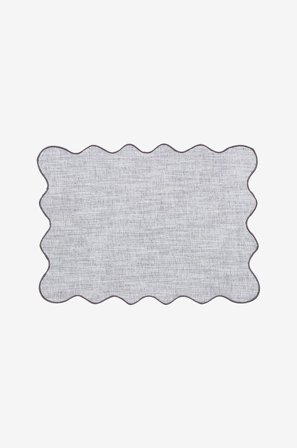 Svanefors - Dækkeserviet Sabina - Grå - Løbere & dækkeservietter - 45X35 - Fra Homeroom