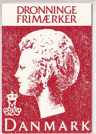 Danmark - Dagligmærker 1974-1981 - Mappe