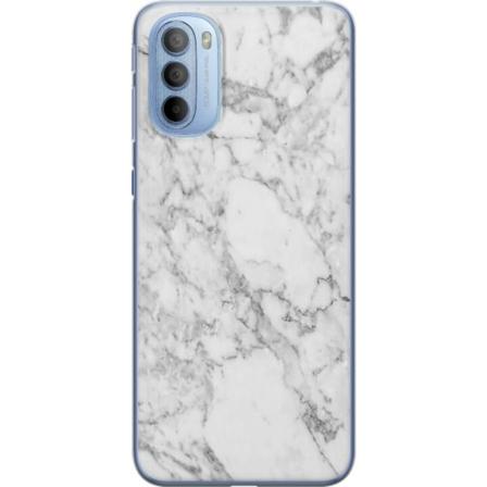 Motorola Moto G31 Deksel / Mobildeksel - Marmor Hvit