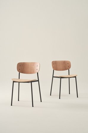 Jotex - Stol 2-pk Eik - MORRELL - Kjøp Spisestoler & kjøkkenstoler hos Jotex