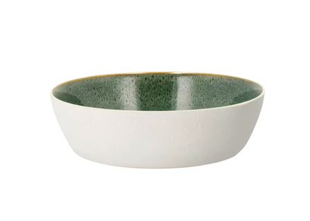 Bitz Gastro Suppeskål Hvit/Grønn Ø18
