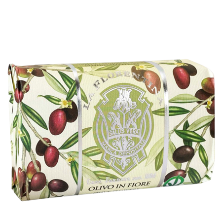 La Florentina Fast tvål papperomslag Oliv Flower Bad & dusch Unisex 200G