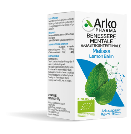 Arkopharma Melissa Bio 45 Capsule