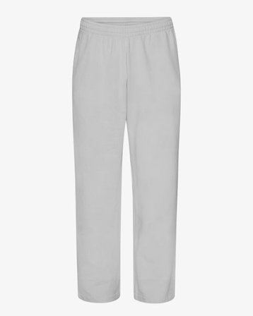 Organic Straight Leg Sweatpants - Faded Grey