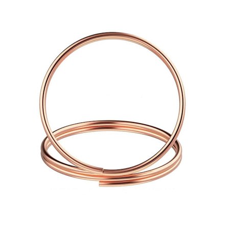 Pöytänumeroiden pidike Paikkakortti ROSE GOLD ROUND