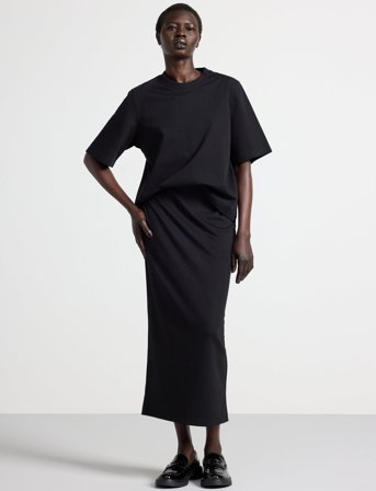 Lindex Skirt Ariel - Black - M