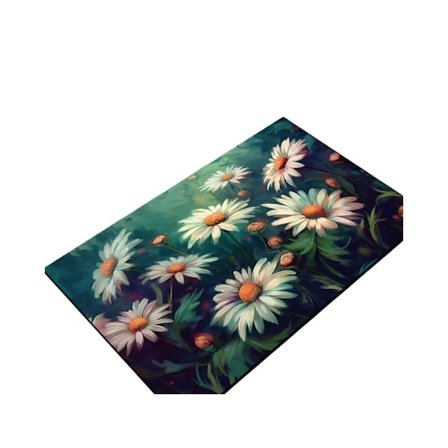 Uusi kolmiulotteinen kukka piimaa matto kylpyhuone vedenimevä liukumaton jalkamatto teknologia kangasmatto konepestävä kylpyhuonematto