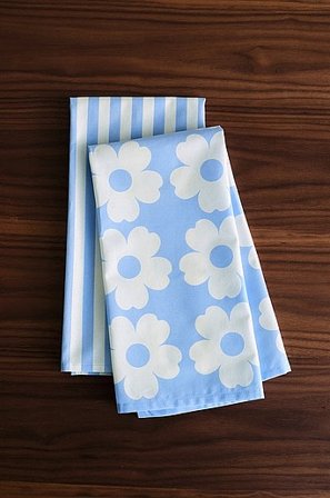 Jotex - Ręcznik Kuchenny 2-szt Kolor niebieski - WERNER - Kup Ścierki kuchenne firmy Jotex