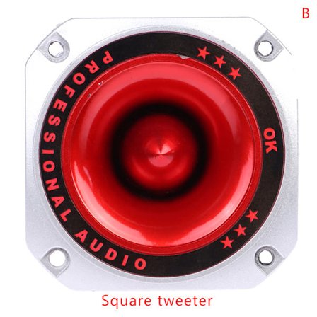 Piezohornhögtalare Diskanthögtalare Piezoelektrisk huvuddrivenhet Högtalare