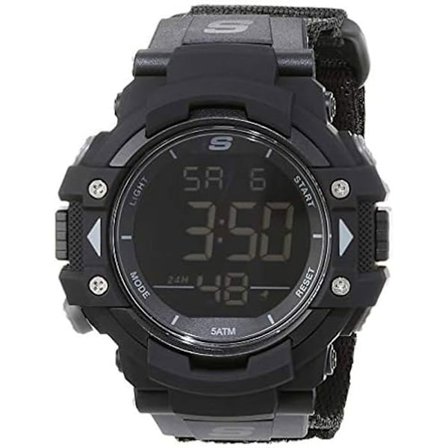 Herreur - Skechers - Ruhland - Kasse 45MM - Digital bevægelse - Polyurethan rem