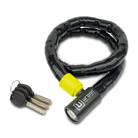 URBAN Duoflex Motorcycle lock 100cm