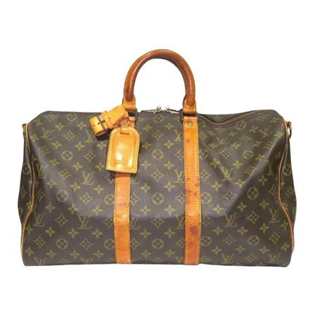 Louis Vuitton Vintage, Weekend Bags Bruin, unisex, Maat:ONE Size