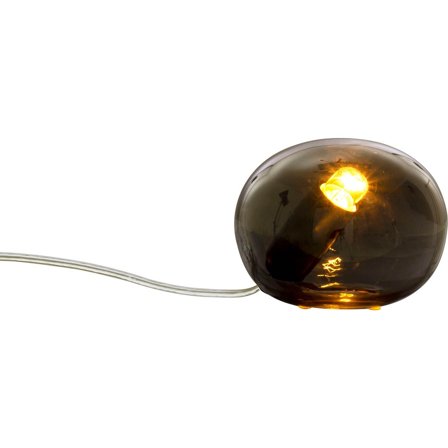 Aneta - Bordlampe Globus 18470-95 røykgrå Ø130 Grå
