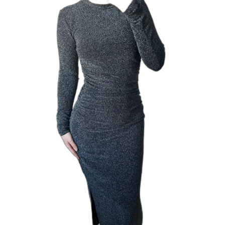 Glittrig långklänning från Kappahl