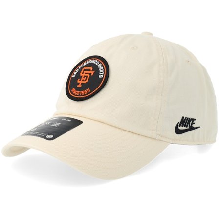 Nike MLB - MLB Beige unconstructed Cap - San Francisco Giants Club Natural Dad Cap / Unconstructed @ Hatstore