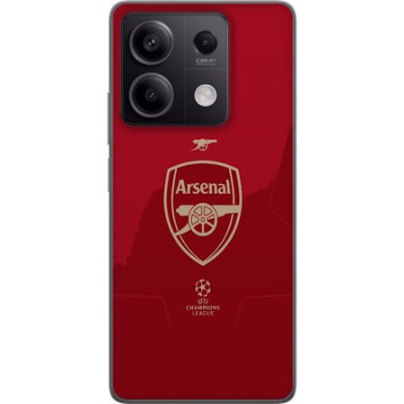 Kompatibelt Mobilskal till Xiaomi Xiaomi Redmi Note 13 Pro Arsenal fotboll klubb England Premier League ung trupp offensiv stil teknisk fotboll och sn