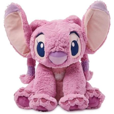 Iso virallinen Angel Medium Soft Toy Lilo & Stitch Pehmoinen hahmo lapsille joustavilla korvilla ja kirjailtuilla piirteill