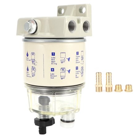 Brændstoffilter Vandudskiller Montering med Kobling Biltilbehør til R12T 120AT NPT ZG1/4-19