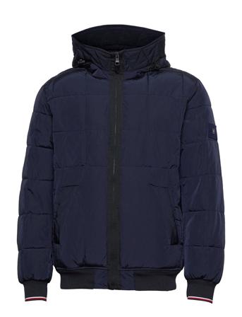 Rope Dye Hooded Bomber Blue Tommy Hilfiger