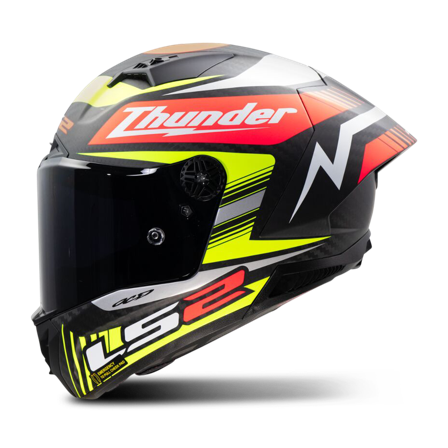 Integralhelm LS2 FF805 Thunder Replica Replica Schwarz XL