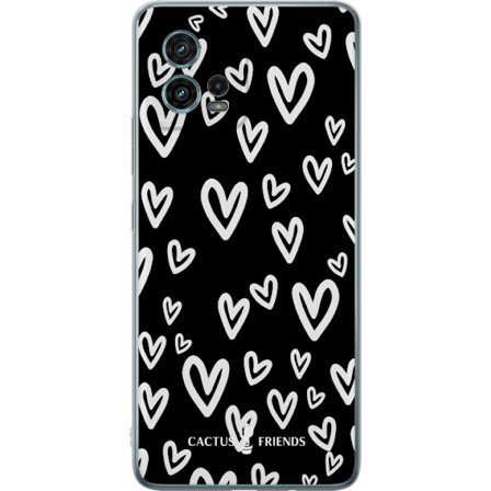 Yhteensopiva Puhelinkuori Motorola Motorola Moto G72 Cactus and Friends - Handdrawn Love Chaos