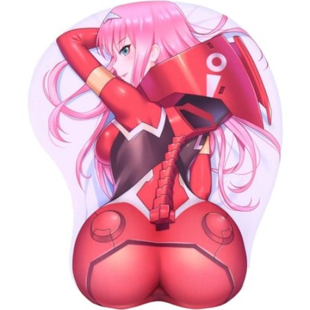 1 Anime 3D Musematte med myk håndleddsstøtte Gaming Beauty Armbånd